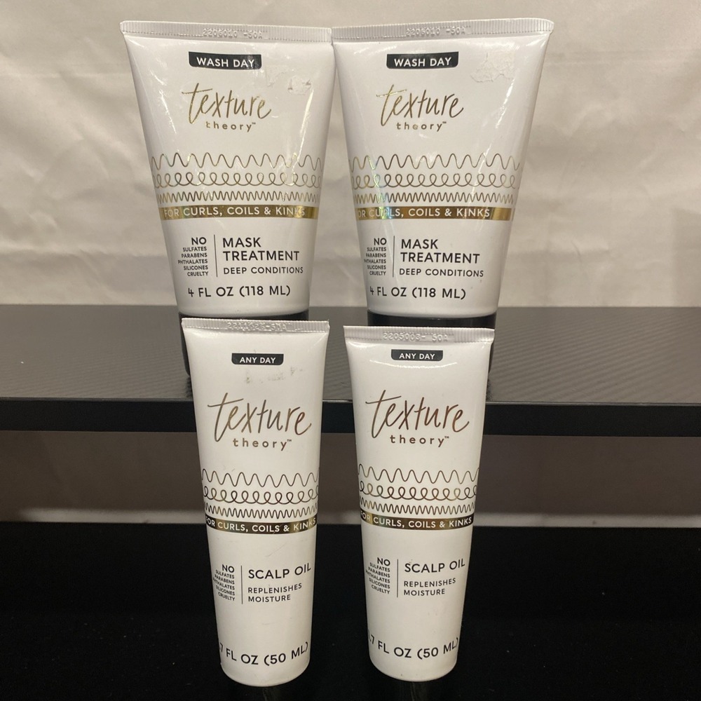 Texture Theory Hair Product Set Of 4 Any Day & Wash Day‎